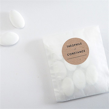 Sticker mariage précieux cadeau - Mise en situation