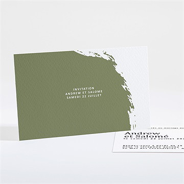 Carton d'invitation mariage love touch