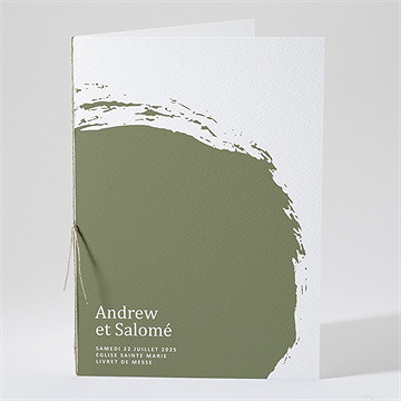 Livret de messe mariage love touch