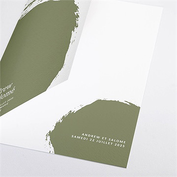 Livret de messe mariage love touch - Détail du livret