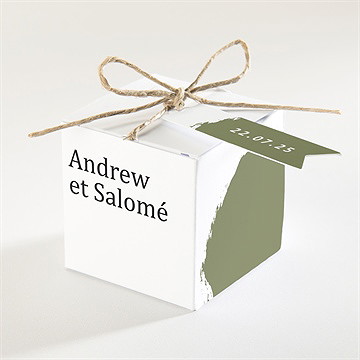 Boîte de dragées mariage love touch