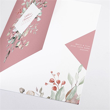 Livret de messe mariage baroque - Détail du livret