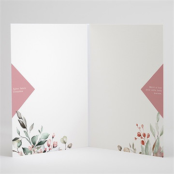 Livret de messe mariage baroque - Intérieur du livret