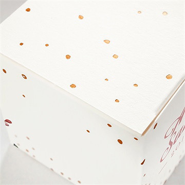 Boîte de dragées mariage baroque - Marquage à chaud CUIVRE