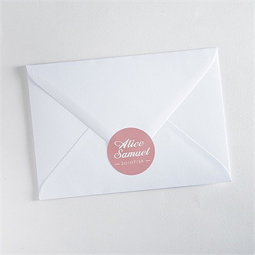 Sticker mariage baroque - Mise en situation