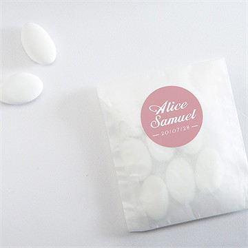 Sticker mariage baroque - Mise en situation