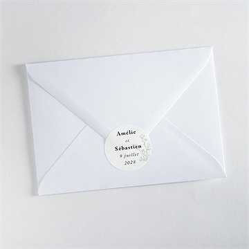 Sticker mariage belle nature - Mise en situation