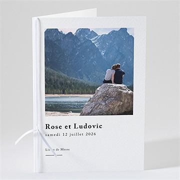 Livret de messe mariage mon roc