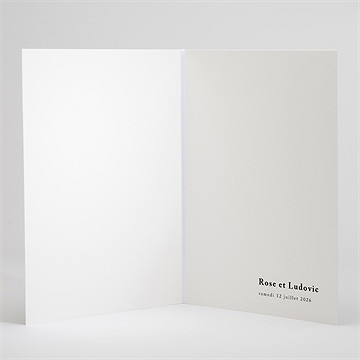 Livret de messe mariage mon roc - Intérieur du livret