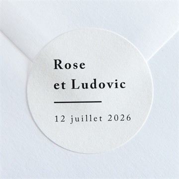 Sticker mariage mon roc