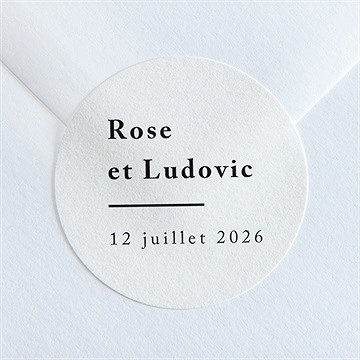 Sticker mariage mon roc