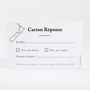 Carton réponse mariage dessin d'amour