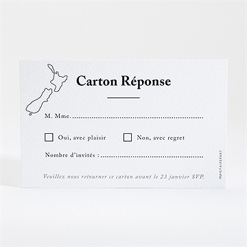 Carton réponse mariage dessin d'amour