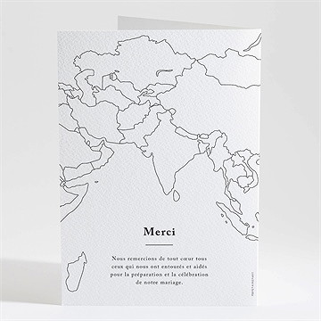 Livret de messe mariage dessin d'amour - Dos du faire-part