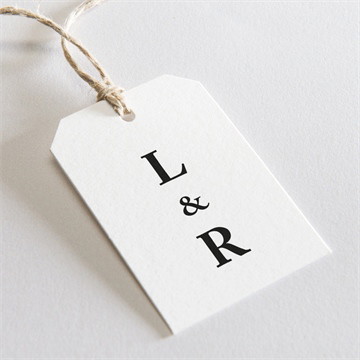 Etiquette mariage dessin d'amour