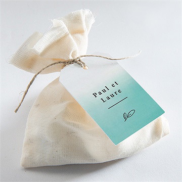 Etiquette mariage lagon - Mise en situation