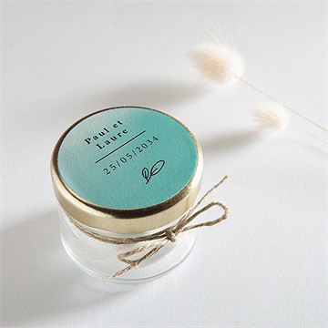 Sticker mariage lagon - Mise en situation