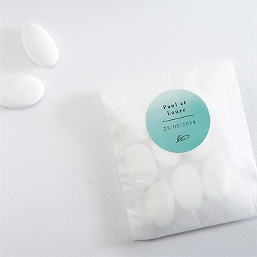 Sticker mariage lagon - Mise en situation