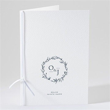 Livret de messe mariage délicatesse