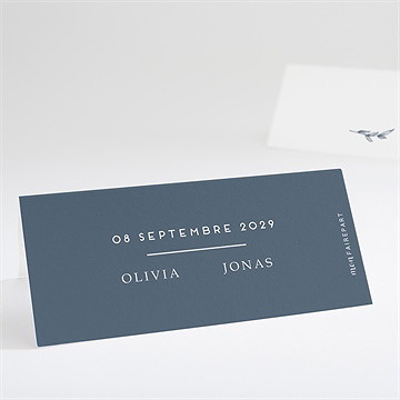 Marque-place mariage délicatesse