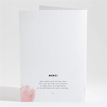 Livret de messe mariage elegantes nuances - Dos du livret