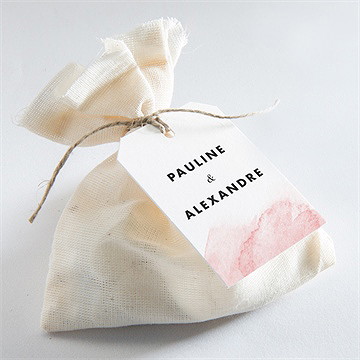 Etiquette mariage elegantes nuances - Mise en situation