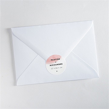 Sticker mariage elegantes nuances - Mise en situation