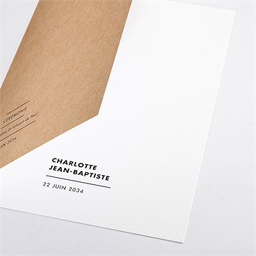 Livret de messe mariage so kraft - Détail du livret