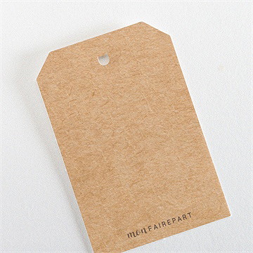 Etiquette mariage so kraft - Dos de l'étiquette