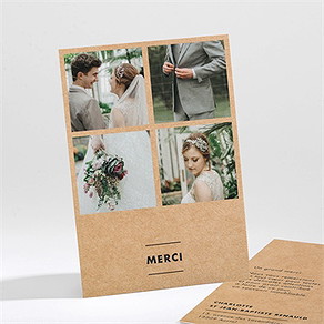 Remerciement mariage so kraft