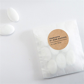 Sticker mariage so kraft - Mise en situation