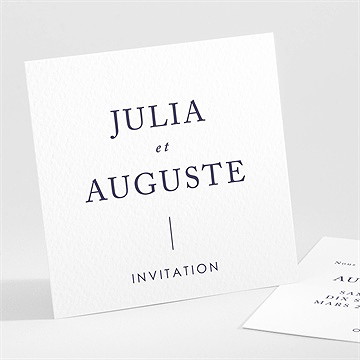 Carton d'invitation mariage mon coeur