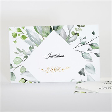 Carton d'invitation mariage explosion