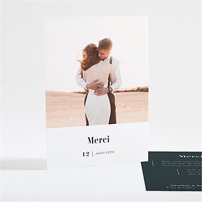 Remerciement mariage forever