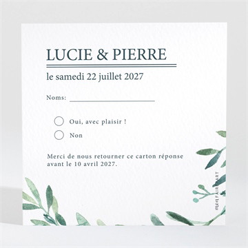 Carton réponse mariage emotion