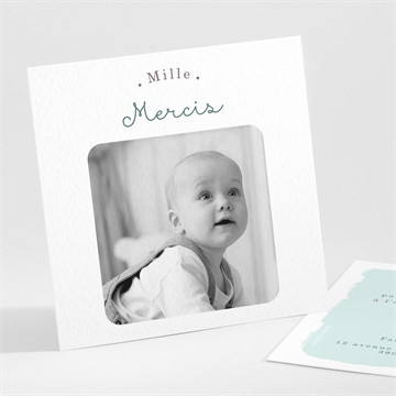 Remerciement naissance petit canasson