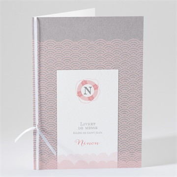 Livret de messe baptême forme originale