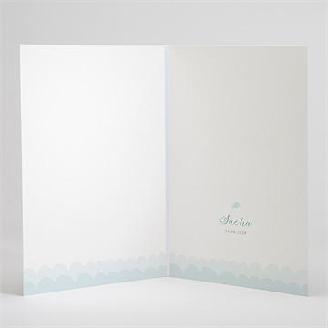 Livret de messe baptême baptême scandinave - Intérieur du livret