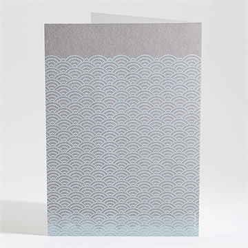 Livret de messe baptême baptême scandinave - Dos du livret