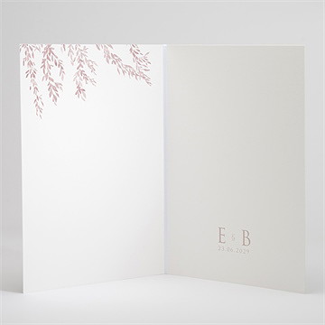 Livret de messe mariage sous le saule - Intérieur du livret