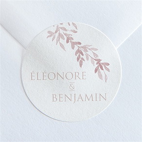 Sticker mariage sous le saule