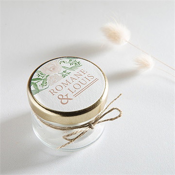 Sticker mariage branches printanières - Mise en situation