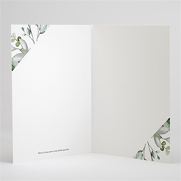 Livret de messe mariage explosion - Intérieur du livret