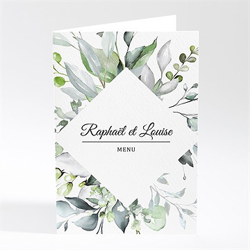 Menu mariage explosion