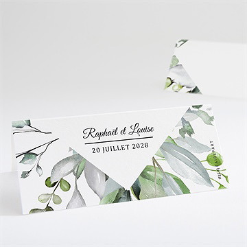 Marque-place mariage explosion