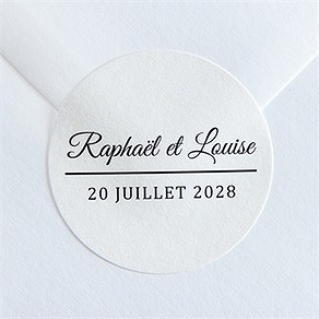 Sticker mariage explosion