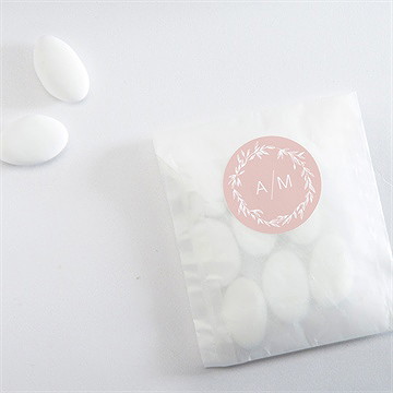 Sticker mariage romance rétro - Mise en situation