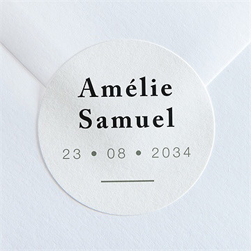 Sticker mariage main dans la main