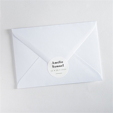 Sticker mariage main dans la main - Mise en situation