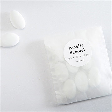 Sticker mariage main dans la main - Mise en situation